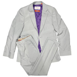 Opposuits Big Boy 12Y Groovy Grey Formal Matching Set Suit Jacket Pants